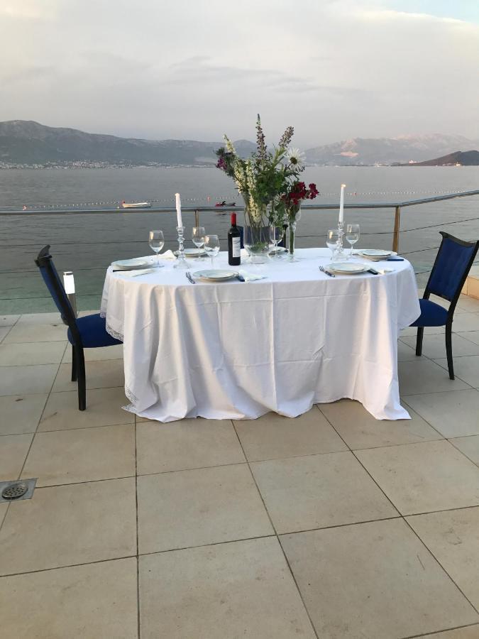 Villa Unique Sur La Plage Pour Des Vacances Inoubliables En Famille Ou Entre Amis Pour 10 Personnes Slatine Kültér fotó