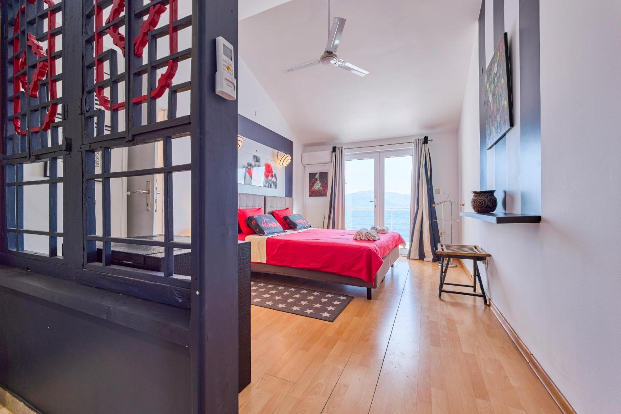 Villa Unique Sur La Plage Pour Des Vacances Inoubliables En Famille Ou Entre Amis Pour 10 Personnes Slatine Kültér fotó